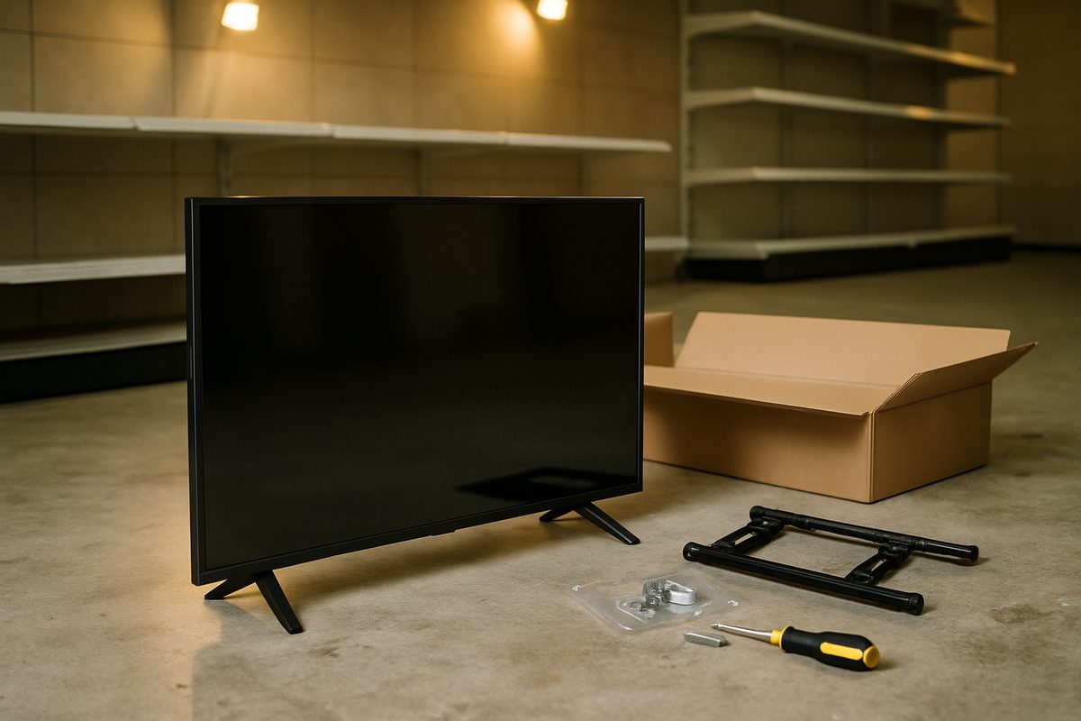 Qué televisor sirve para un escaparate (y cómo saberlo antes de comprar)